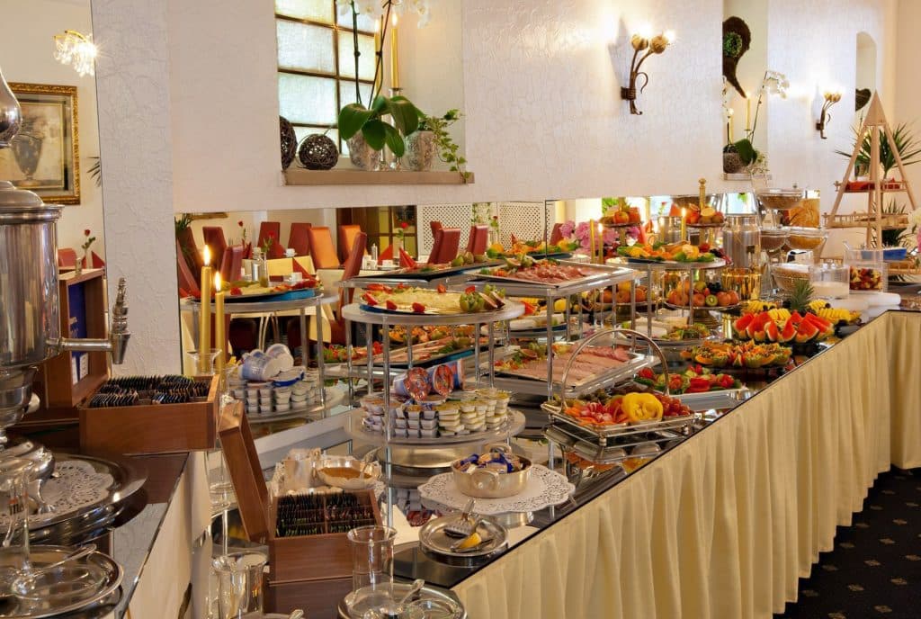 View inside the hotel
