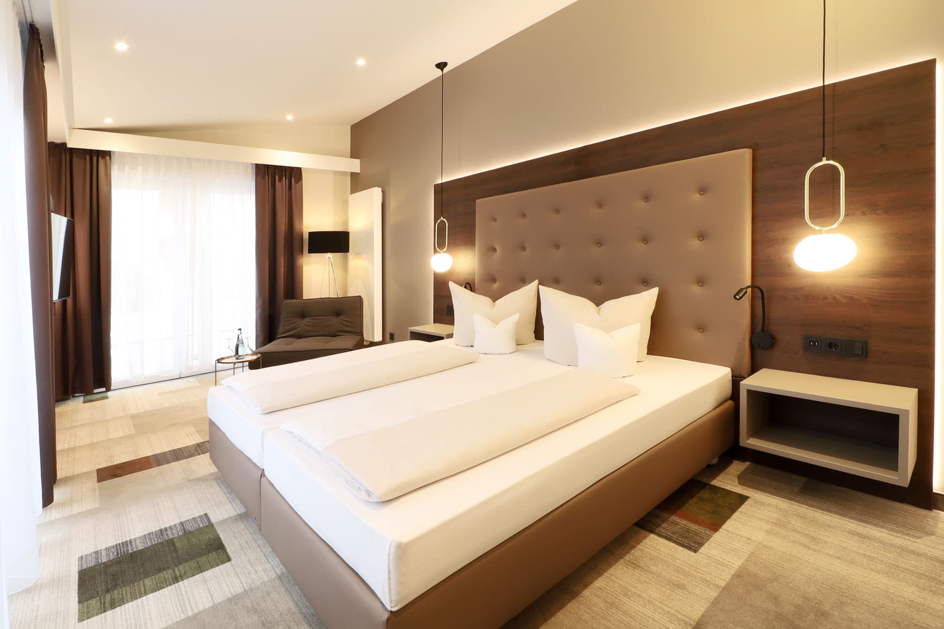 Another view of the sleeping area